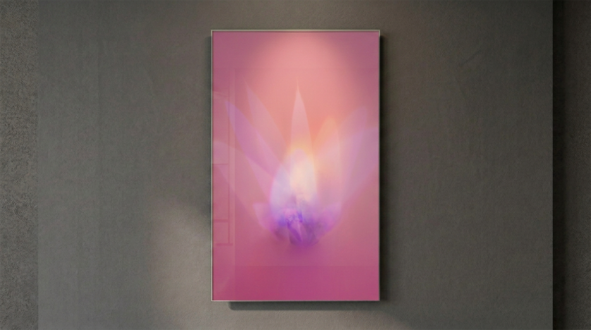 【Glass Wall Art】Flower Fire Collection　FF02